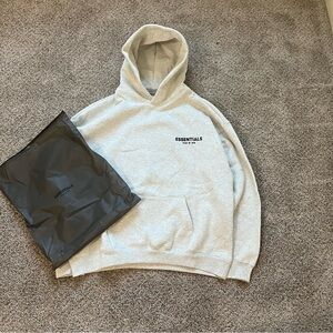 Light oatmeal Fear Of God Essentials Hoodie